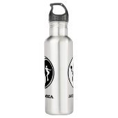 Jazzambia Yin Yang Waterfles 24 oz (Achterkant)