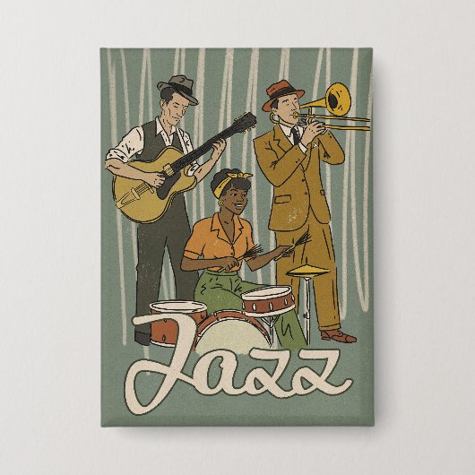 Jazzband Button (Voorkant)