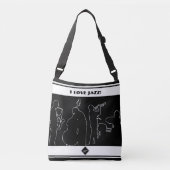 jazzband crossbody tas (Voorkant)