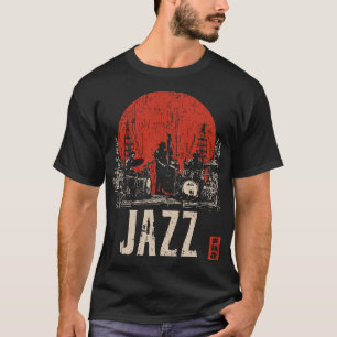 jazzband Musical Heritage Design T-shirt