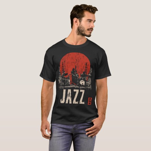  jazzband Musical Heritage Design T-shirt (Voorkant volledig)