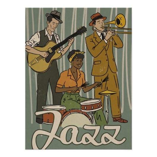 Jazzband Perfect Poster (Voorkant)