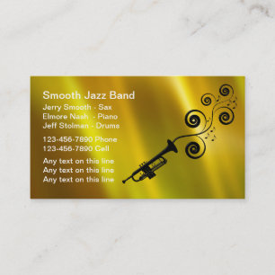 Jazzband Visitekaartjes