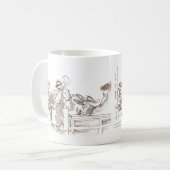 Jazzbandkunst Koffiemok (Voorkant links)