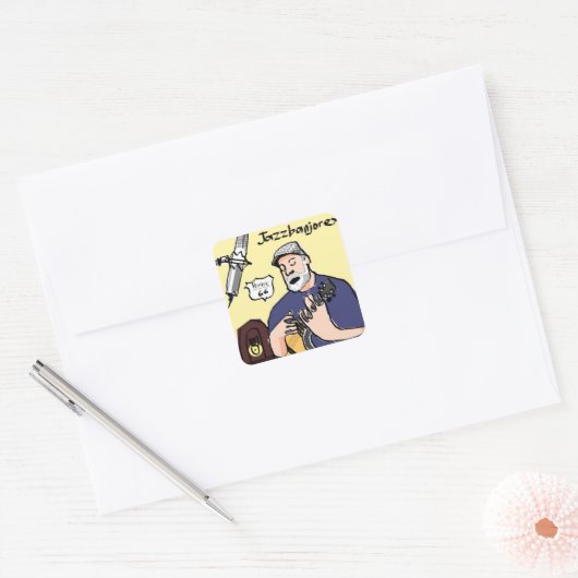 Jazzbanjorex Sticker (Envelop)