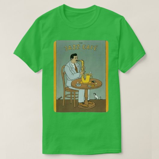 jazzcafé t-shirt (Design voorkant)