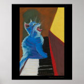 jazzcat poster (Voorkant)