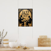 Jazzconcert Poster (Keuken)