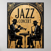 Jazzconcert Poster (Voorkant)