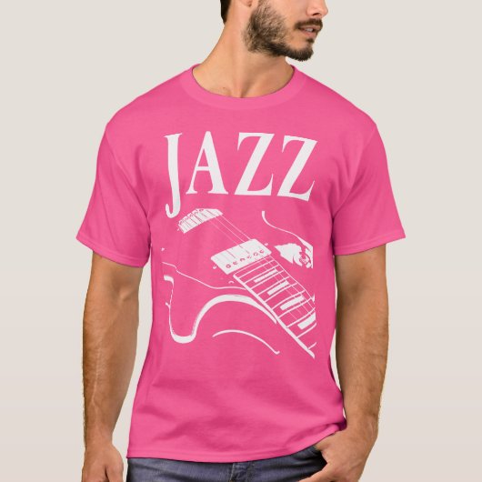 Jazzgitaar - T Shirt (Voorkant)