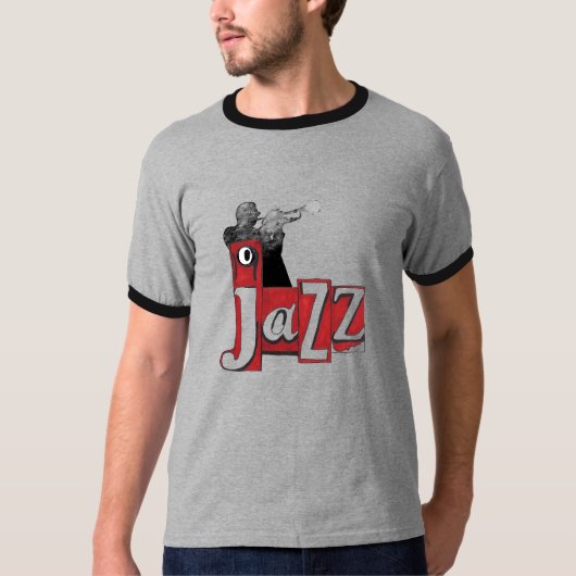 jazzhoorn t-shirt (Voorkant)