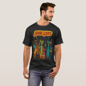 jazzkatten t-shirt (Voorkant volledig)