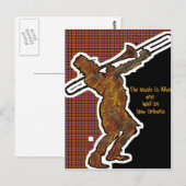 jazzman briefkaart (Voorkant / Achterkant)