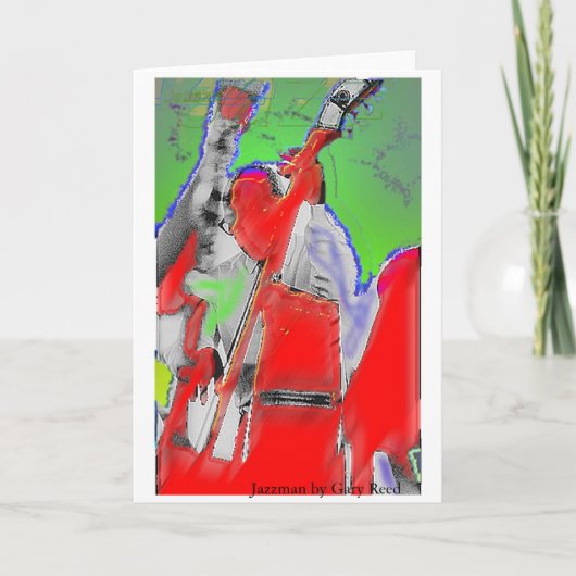 Jazzman Kaart (Voorkant)