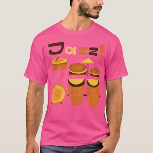 jazzmuziek drums Shirt - percussie jazz d