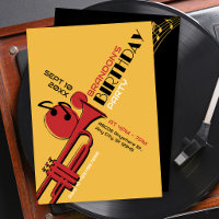 Jazzmuziek trompet verjaardag