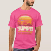 Jazzmuzikant Grappige Trompettist Gift Retro Tromp T-shirt (Voorkant)