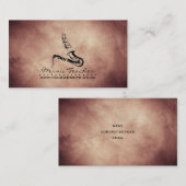 Jazzmuzikant/muziekdocent Visitekaartje v2 (Voorkant / Achterkant)