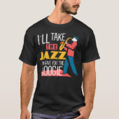 jazzmuzikant t-shirt (Voorkant)