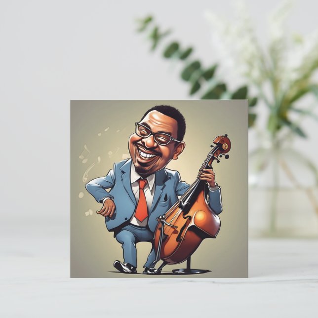 jazzmuzikanten (Staand voorkant)