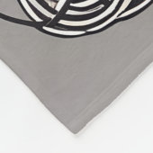 jazzmuzikanten fleece deken (Hoek)