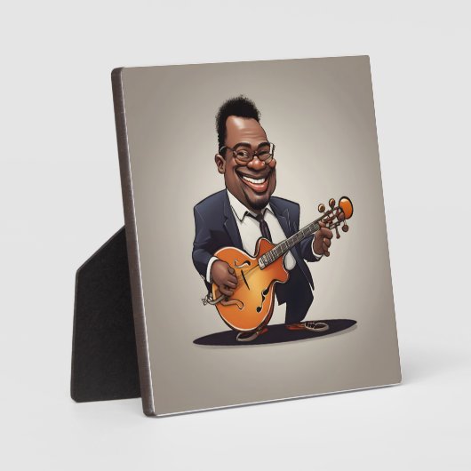 jazzmuzikanten fotoplaat (Voorkant)