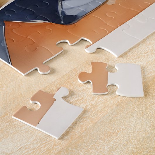 jazzmuzikanten legpuzzel (Zijkant)