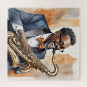 jazzmuzikanten legpuzzel (Horizontaal)