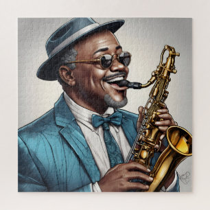 jazzmuzikanten legpuzzel