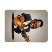 jazzmuzikanten magneet (Horizontaal)