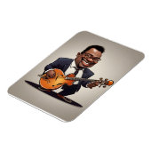 jazzmuzikanten magneet (Linkerzijde)