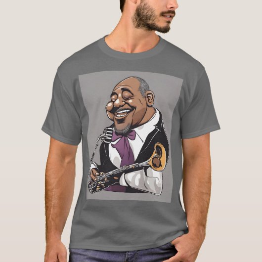 jazzmuzikanten t-shirt (Voorkant)