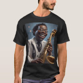 jazzmuzikanten t-shirt (Voorkant)