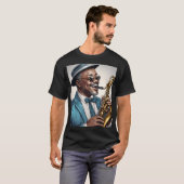 jazzmuzikanten t-shirt (Voorkant volledig)