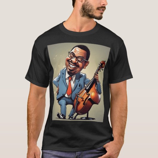 jazzmuzikanten t-shirt (Voorkant)