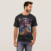 jazzmuzikanten t-shirt (Voorkant volledig)
