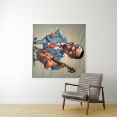 jazzmuzikanten wandkleed (In Situ (horizontaal))