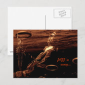 JAZZ'n weg... Briefkaart (Voorkant / Achterkant)