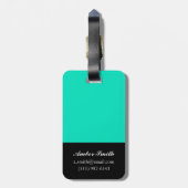 Jazzplayer 2012 bagagelabel (Achterkant verticaal)