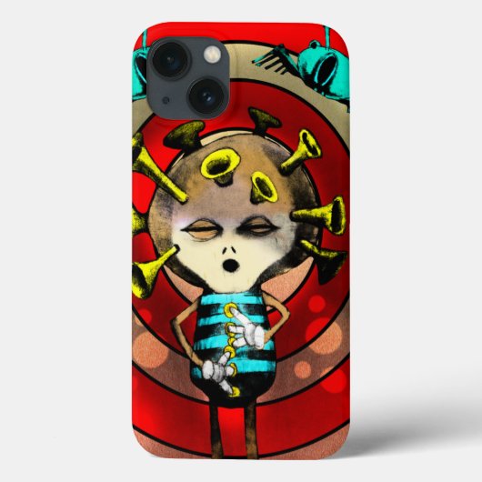 Jazzplayer 2012 Case-Mate iPhone case (Achterkant)