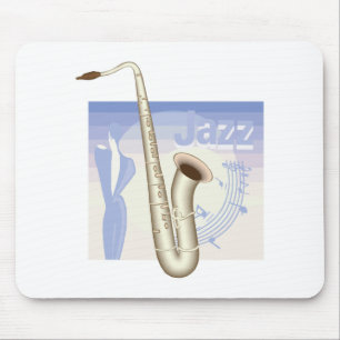 jazzsaxafonontwerp muismat