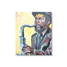 Jazzsaxofonist Neo-Expressionist