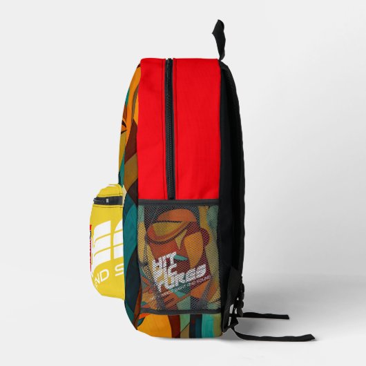 Jazzy Artwork Design Rugzak V2 (Rechts)