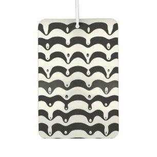 Jazzy Black en White Smelting Zebra Stripes Luchtverfrisser