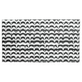 Jazzy Black & White Smelting Zebra Stripes Kussensloop (Voorkant)