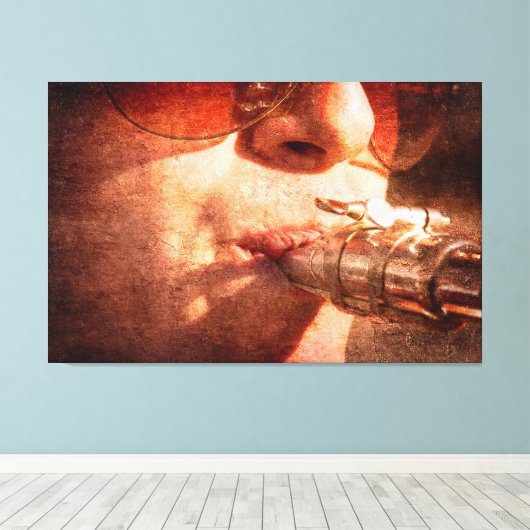 Jazzy Canvas Afdruk (Insitu (Houten vloer))