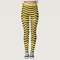 Jazzy Cute Black & Yellow Striped Bumblebee