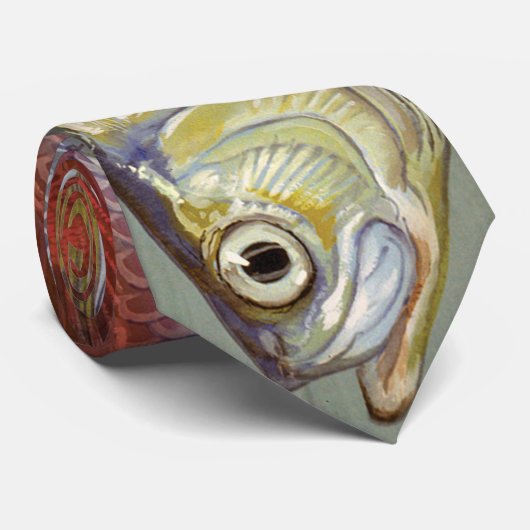 Jazzy Fish Stropdas (Opgerold)