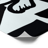 Jazzy Girl  Poster (Hoek)