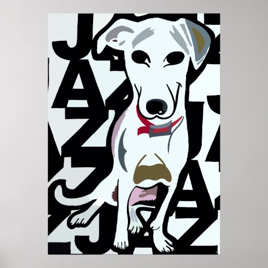 Jazzy Girl  Poster (Voorkant)